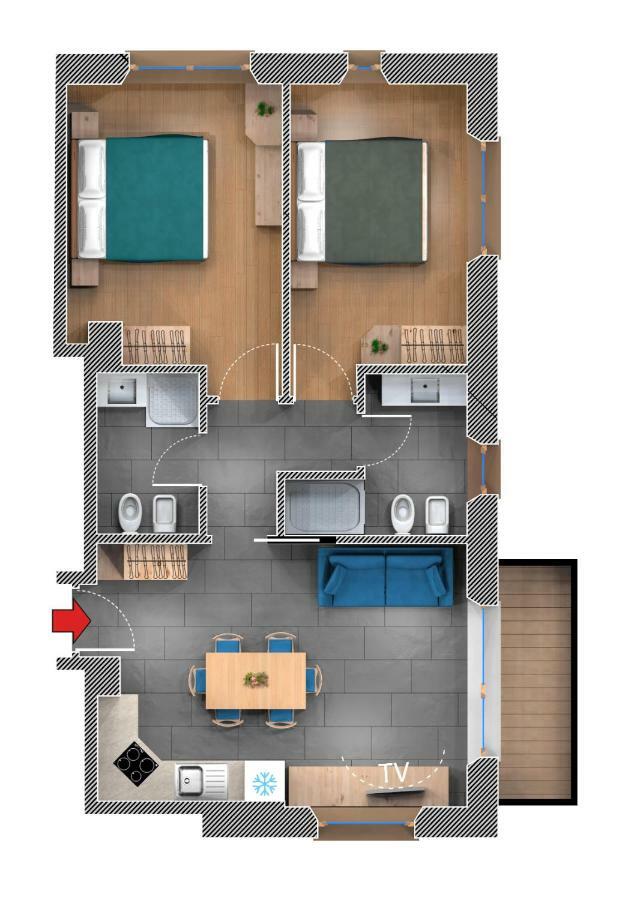 リヴィーニョCasa Giustoアパートメント エクステリア 写真