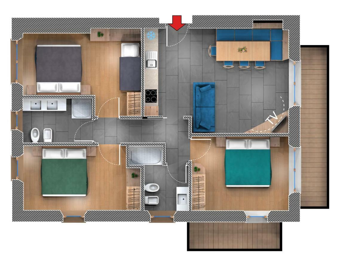 リヴィーニョCasa Giustoアパートメント エクステリア 写真